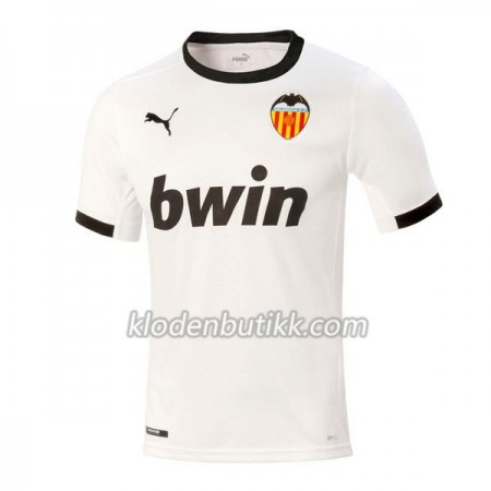 Valencia Hjemme Fotballdrakt 2020-2021 Kortermet